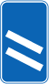 Motorway countdown marker - 200 yards to exit.